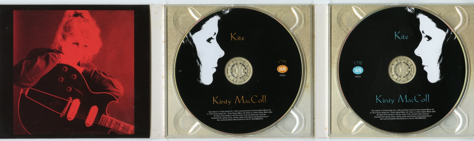 Kirsty MacColl『Kite』の2012年再発2枚組CD。英Salvo版CD02